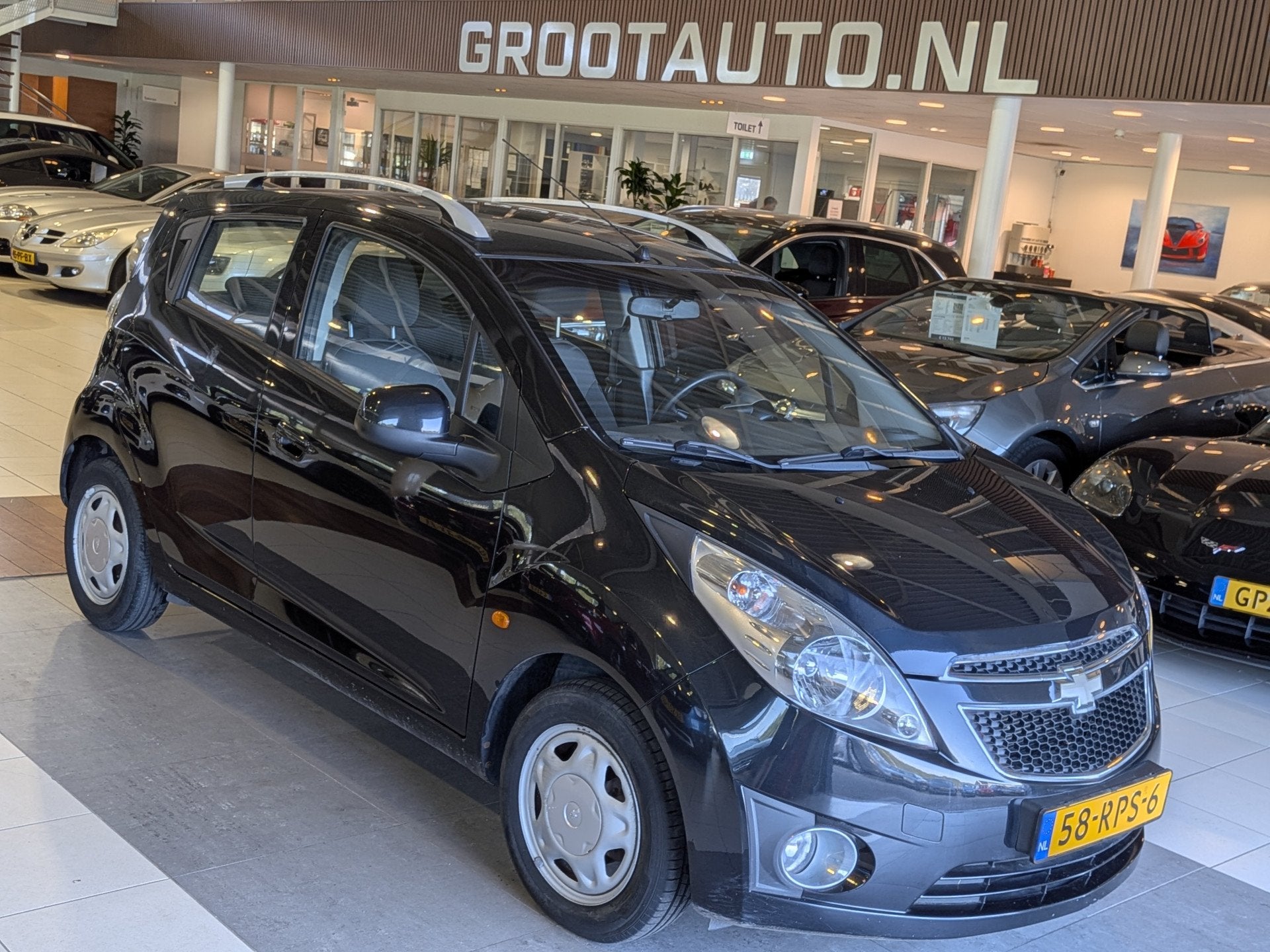 Chevrolet Spark 1.0 16V LS Airco, 5 Deurs, Stuurbekrachtigin, Voorwielaandrijving, Stof, Gebruikt, 4 cilinders