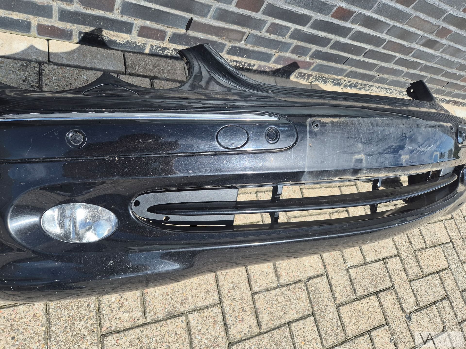 Voorbumper van Mercedes CLK klasse W209 2002 - 2009 met pdc, Gebruikt, -, Voor, Ophalen of Verzenden