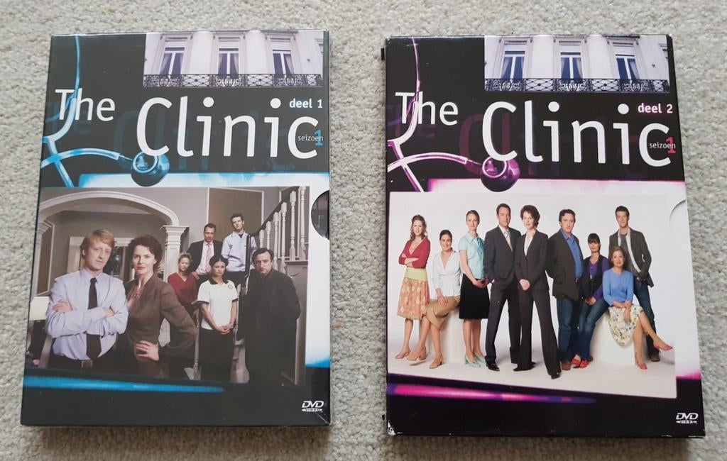 The clinic deel 1 en 2 ziekenhuis serie private practice, Verzenden, Boxset, Drama, Zo goed als nieuw