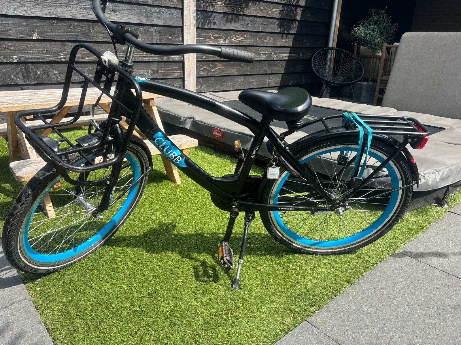 Stoere jongensfiets Alpina, Fietsen en Brommers, Fietsen | Jongens, Ophalen, Gebruikt, 22 inch