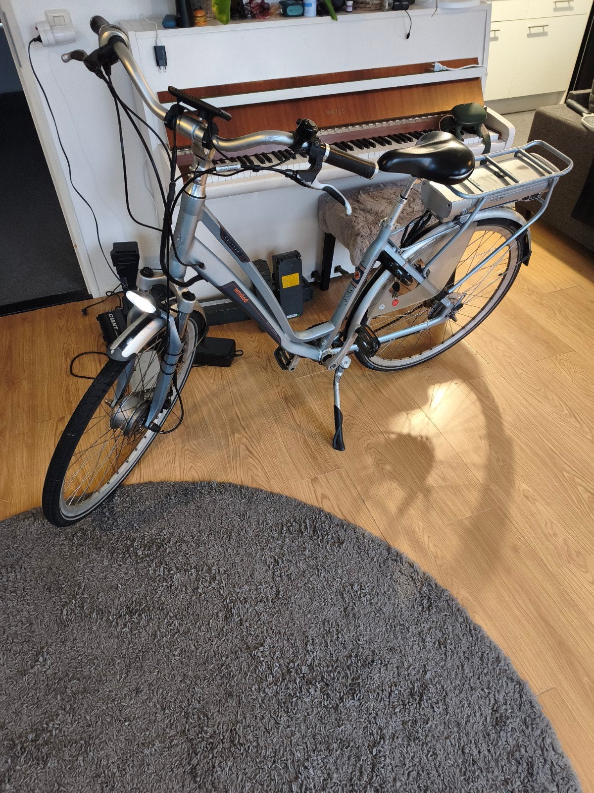 Amslod Carlton SE+Kalkhoff Agattu e bikes, Zo goed als nieuw, 51 tot 55 cm, 30 tot 50 km per accu, Ophalen