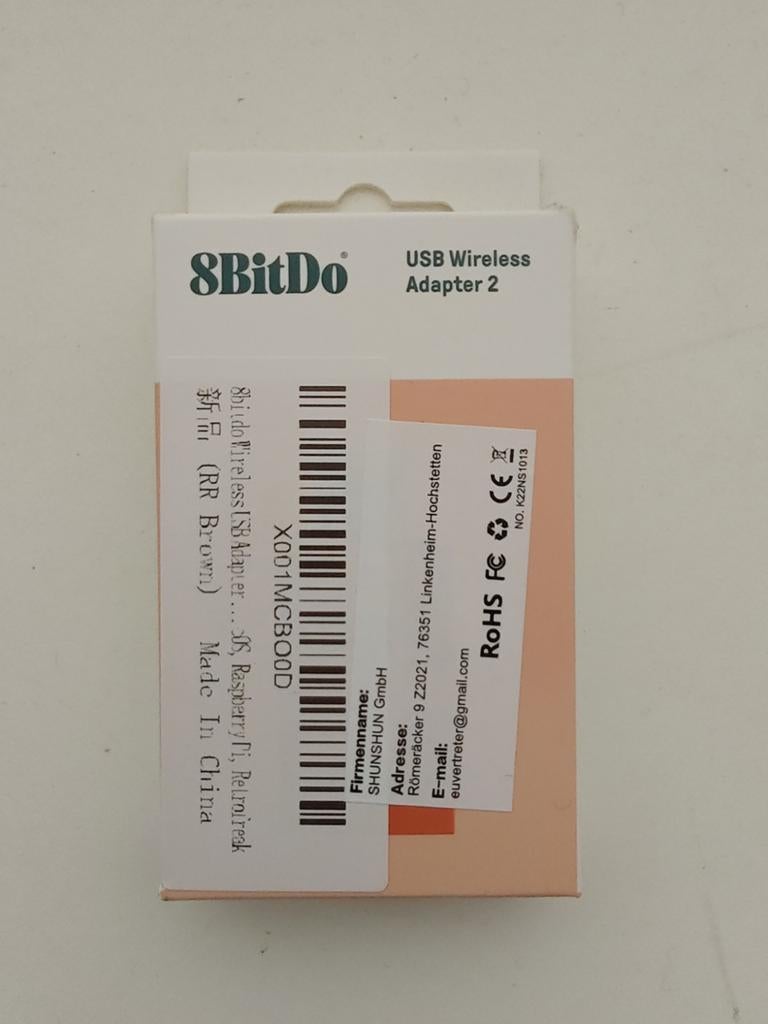 8BitDo USB Wireless Adapter 2, 8BitDo, Ophalen of Verzenden, Nieuw, Adapter