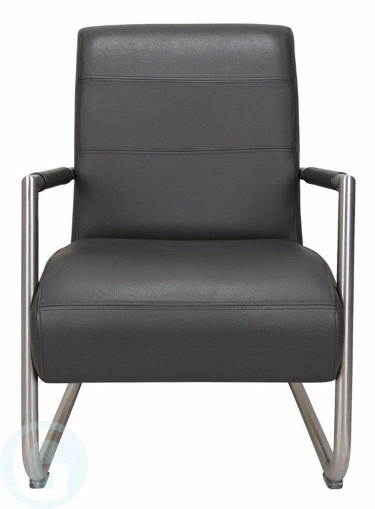 fauteuil angelica, Huis en Inrichting, Fauteuils, Ophalen, Gebruikt, 75 tot 100 cm, Leer