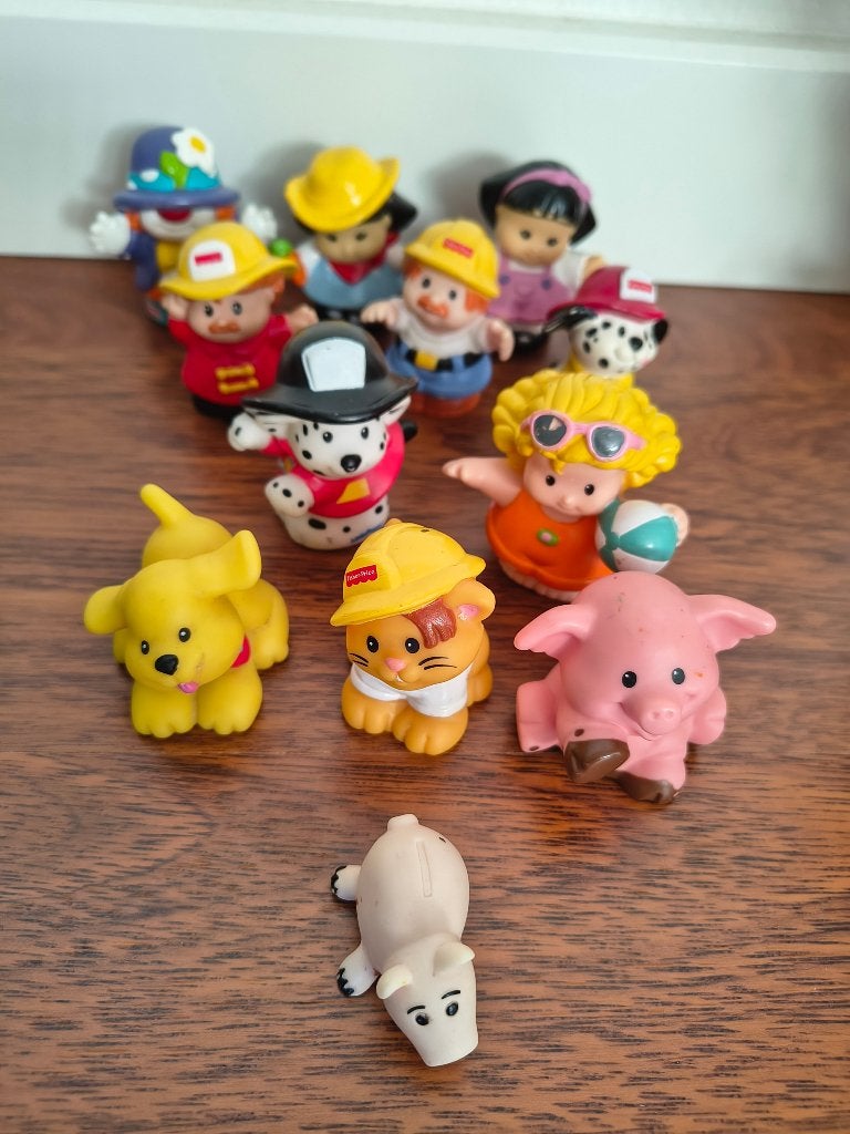 Fisher Price Poppetjes, Kinderen en Baby's, Speelgoed | Fisher-Price, Ophalen, Gebruikt, Speelset