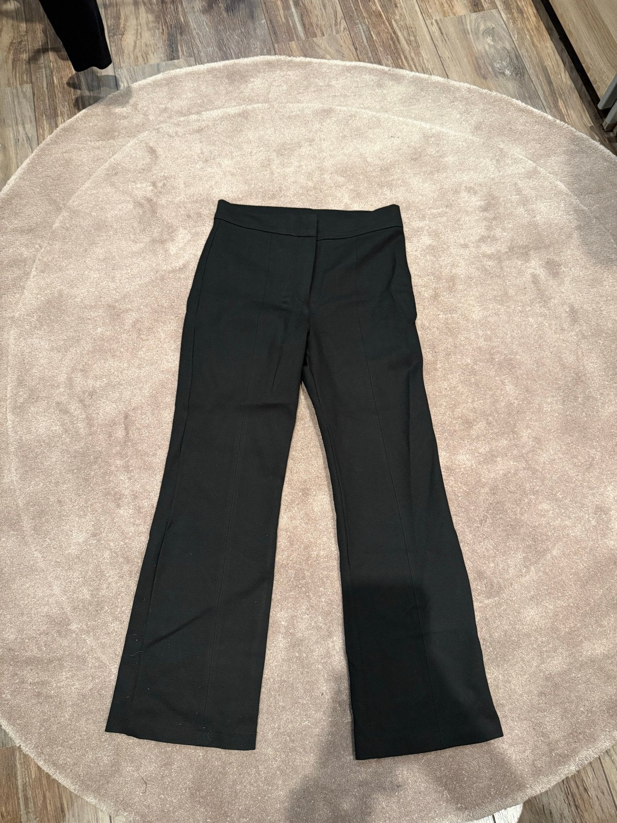 Massimo Dutti Zwarte Broek Maat L, Kleding | Dames, Broeken en Pantalons, Zwart, Maat 42/44 (L), Ophalen of Verzenden, Zo goed als nieuw