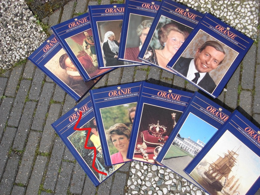 Lekturamaserie "Oranje, ons vorstenhuis door de jaren heen", Ophalen of Verzenden, Zo goed als nieuw, Nederland, Tijdschrift of Boek