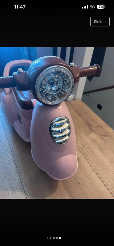 Loopscooter, Ophalen, Zo goed als nieuw