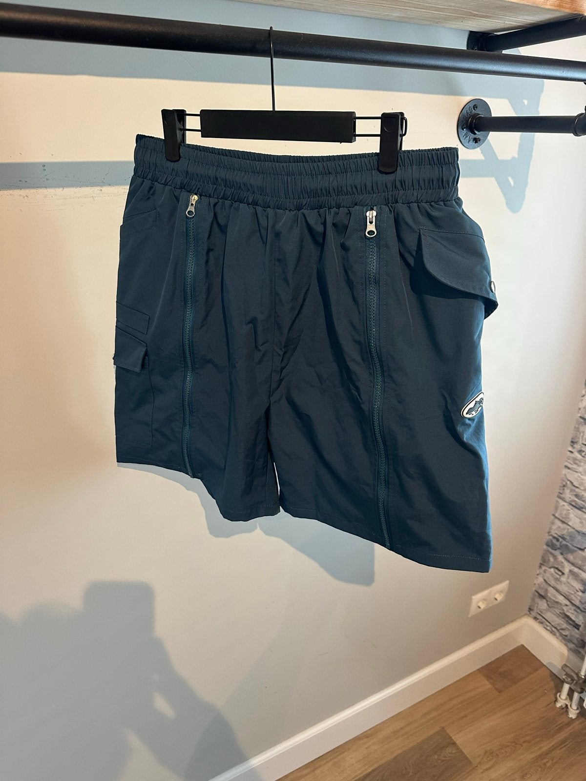 Corteiz Rules The World Cargo Shorts - Maat M, Kleding | Heren, Broeken en Pantalons, Ophalen of Verzenden, Zo goed als nieuw