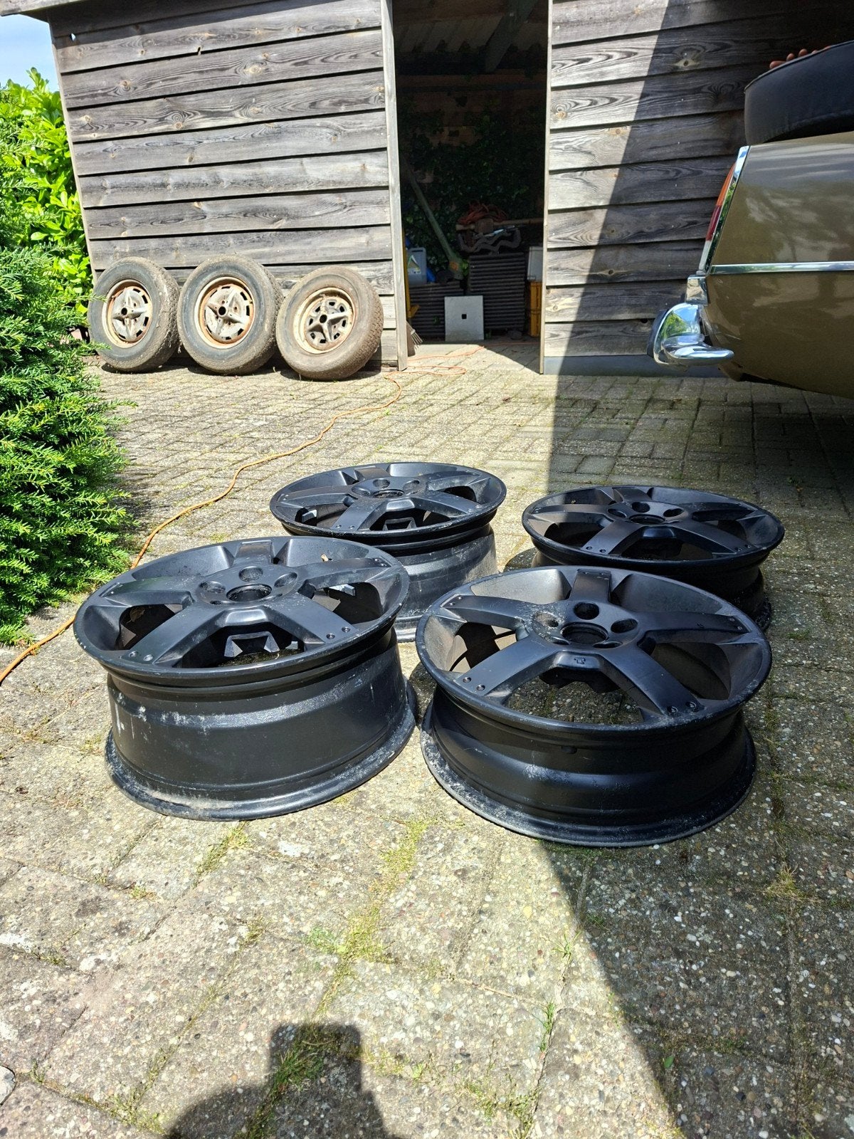 Opel speedster breedset en twee lemmerz GT sportvelgen.., Ophalen, Overige, Gebruikt, Overige