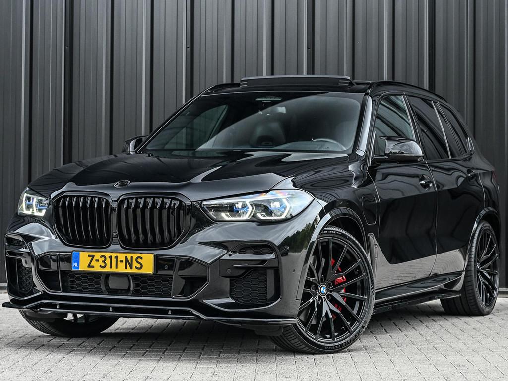 BMW X5 xDrive45e High Executive, Auto's, BMW, Gebruikt, 394 pk, Zwart, Vierwielaandrijving