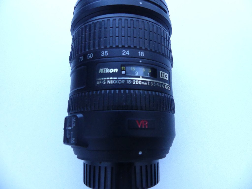 Nikon AF S 18-200 F 1:3.5-5.6 G ED VR, Audio, Tv en Foto, Fotografie | Lenzen en Objectieven, Gebruikt, Nikon, Nikon F-mount, Macrofunctie