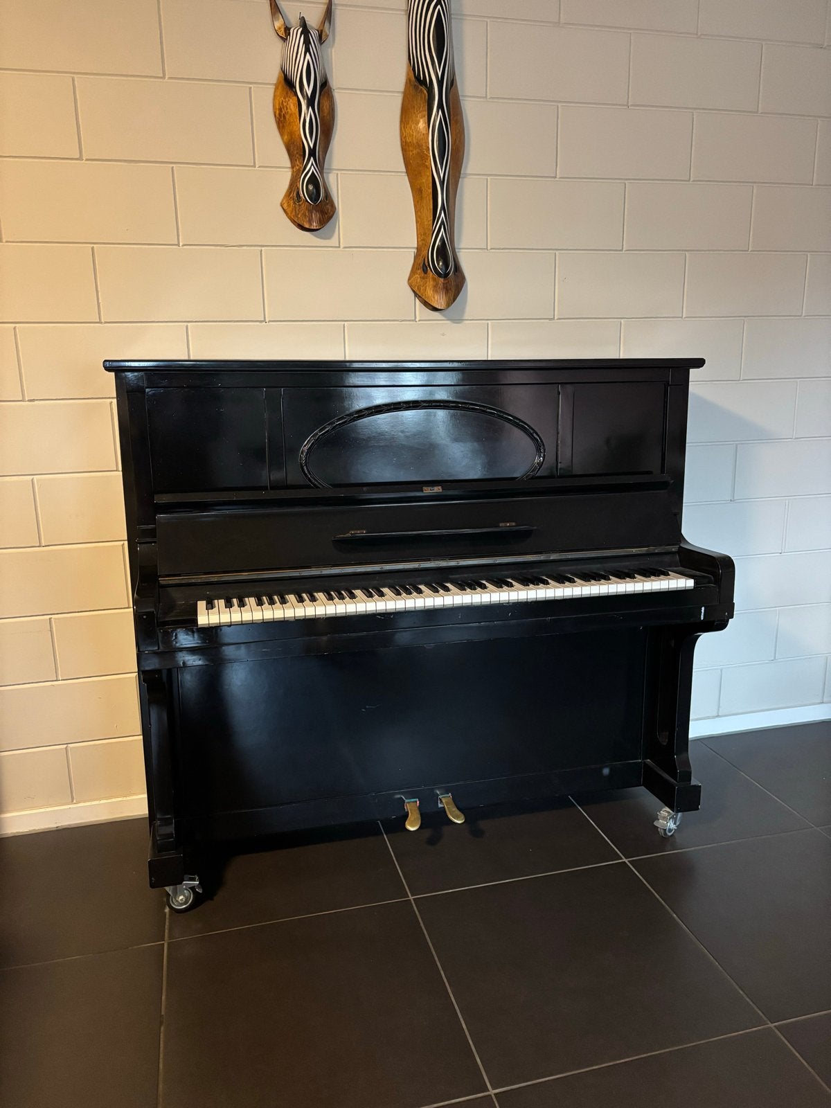 Zwart Piano Frankenbach, Ophalen, Gebruikt, Zwart, Piano