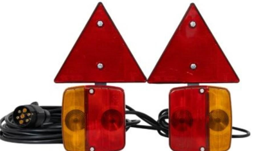 Verlichtingsset met driehoekreflectoren 7.5m, ., Nieuw, Ophalen of Verzenden, .