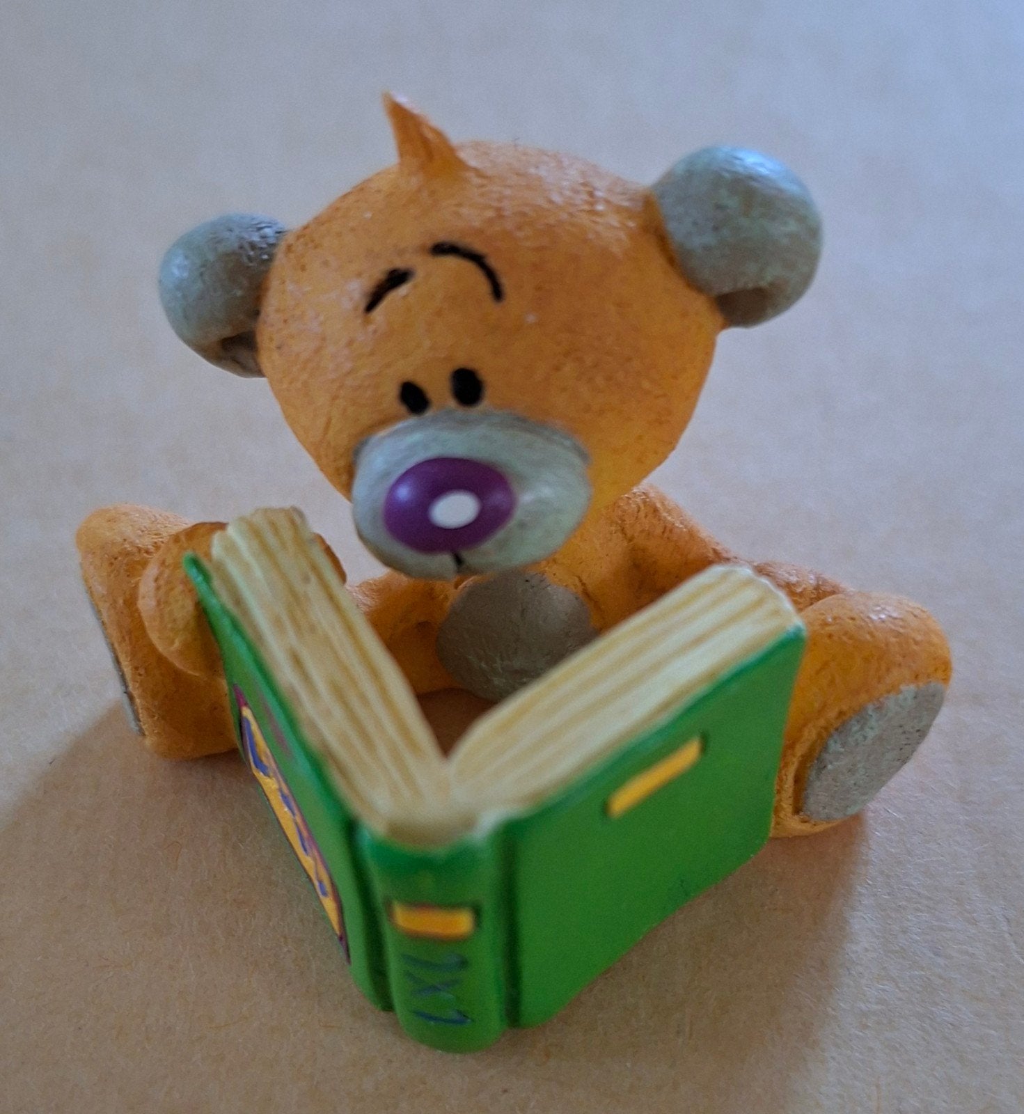 beeldje nieuw pimboli beertje diddl 3,5 cm, Ophalen of Verzenden, Nieuw, Knuffel