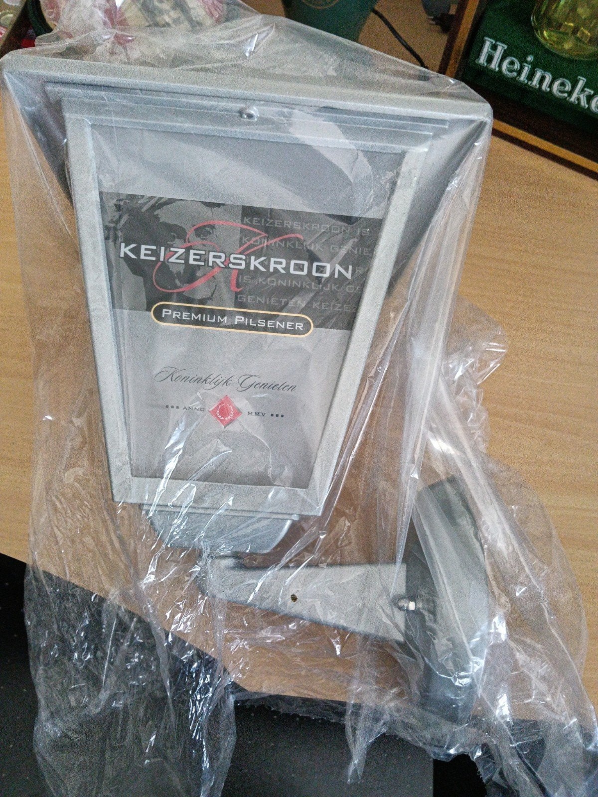 Keizerskroon Buitenlamp - Nieuw in verpakking, Ophalen of Verzenden, Nieuw, Reclamebord, Plaat of Schild, Overige merken