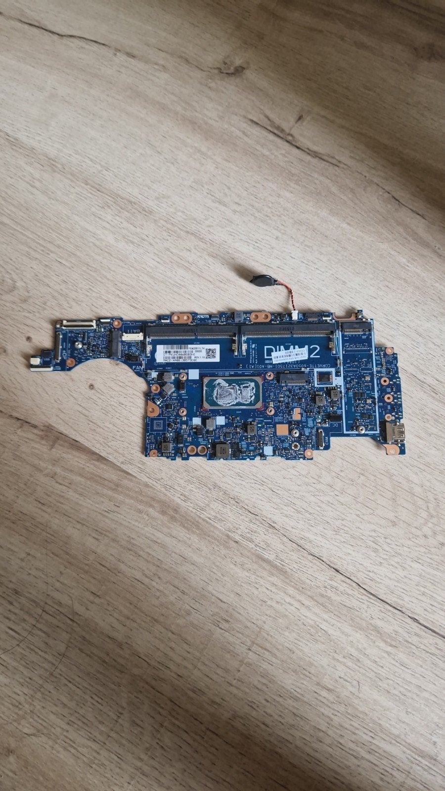 HP Laptop Moederbord - CORVETTE-6050A3217501-MB-A01, Onbekend, Laptop moederbord, Gebruikt, DDR4