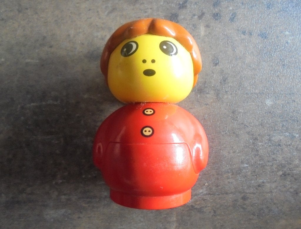 Lego Primo Figure Boy (zie foto's), Ophalen of Verzenden, Gebruikt, Losse stenen, Lego Primo