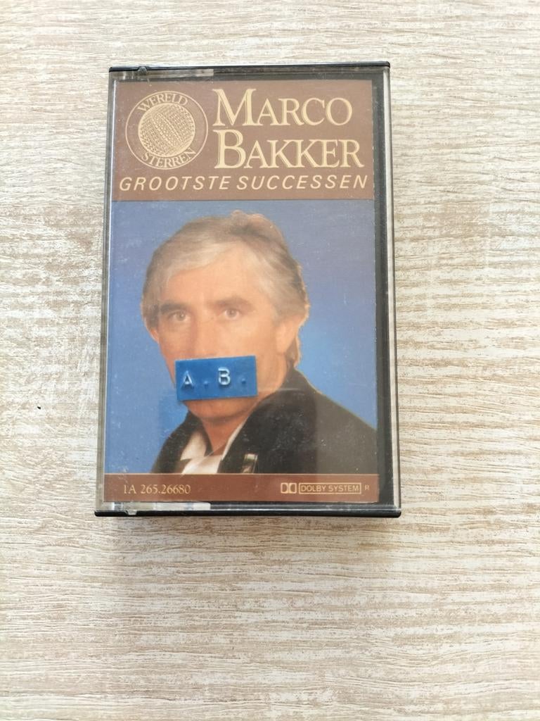 Marco Bakker - grootste successen, Ophalen of Verzenden, 1 bandje
