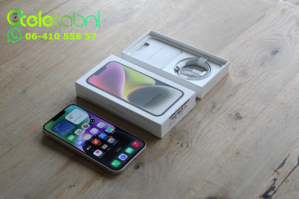 Apple iPhone 14 - 128GB - Wit | Batt 89% | Zeer netjes