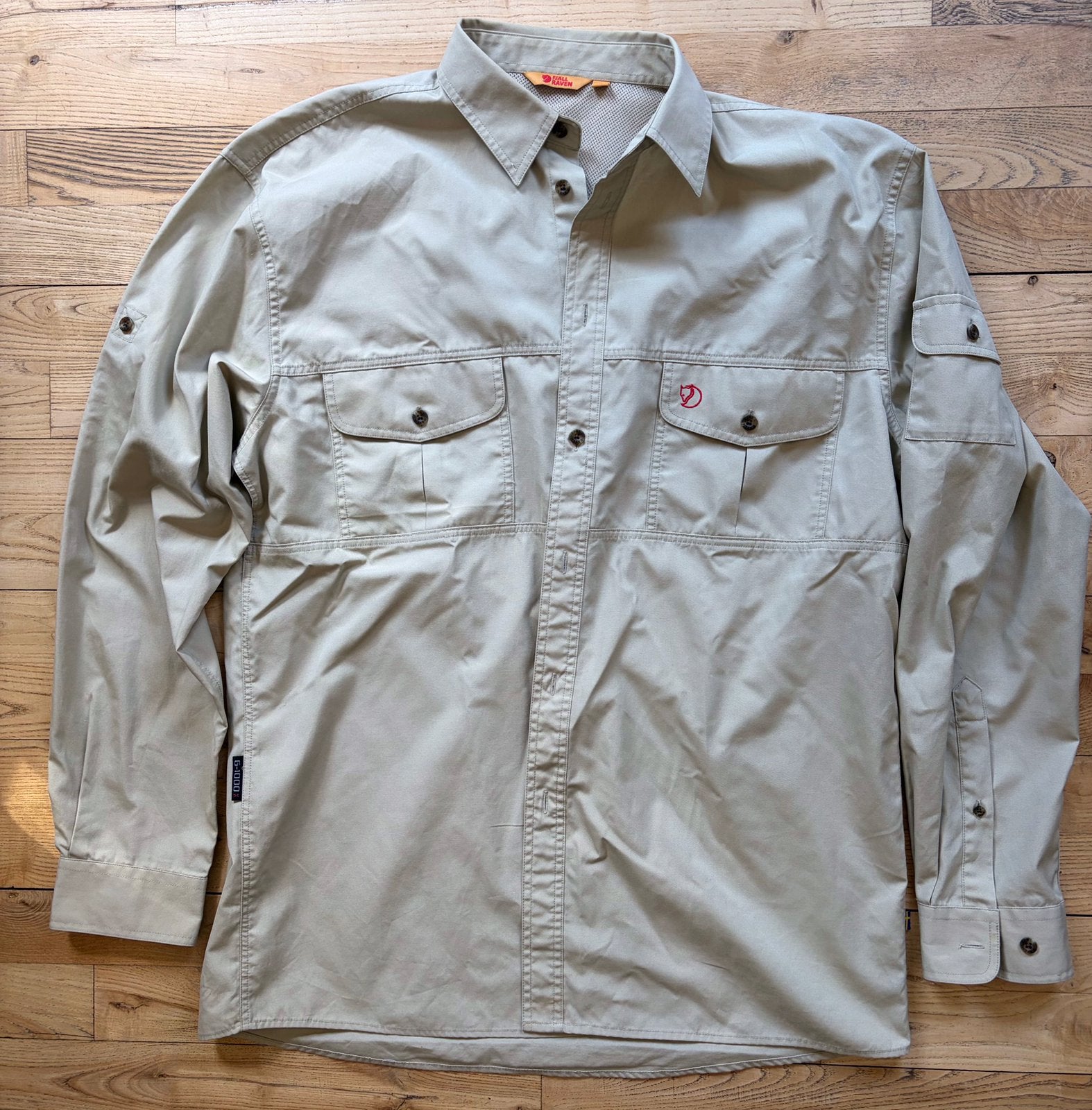 Fjallraven shirt XL, Ophalen of Verzenden, Zo goed als nieuw, Overige kleuren, Halswijdte 43/44 (XL)