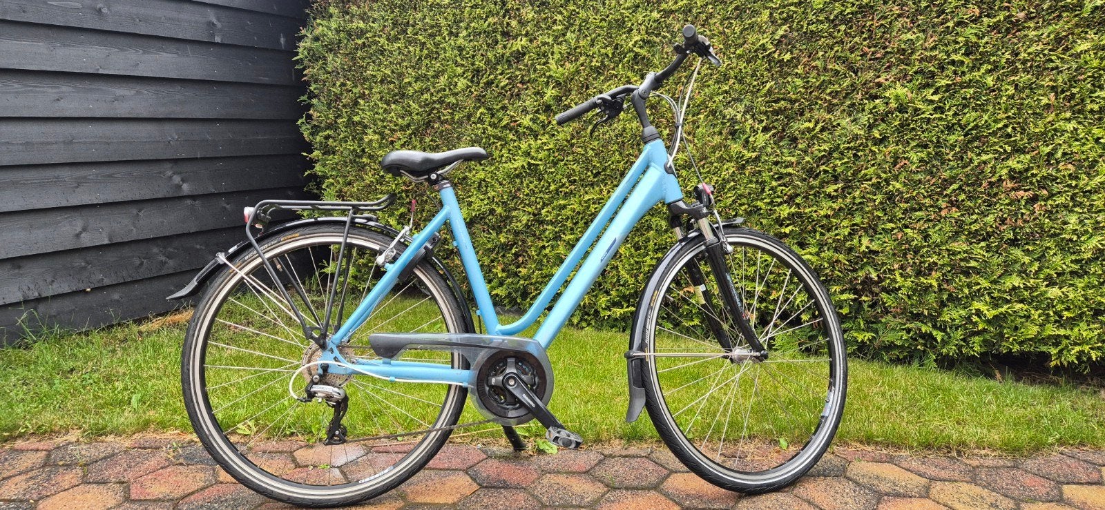 Mooie Gazelle 52cm met nieuwe ketting en cassette, Ophalen, 28 inch, Velgrem, Zo goed als nieuw