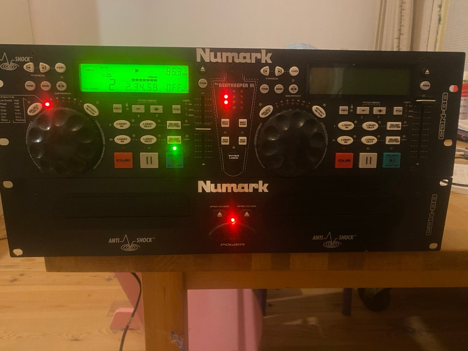 Numark CDN-88 Dubbele CD-speler met Beatkeeper III, Ophalen of Verzenden, Gebruikt, Dj-set, Numark
