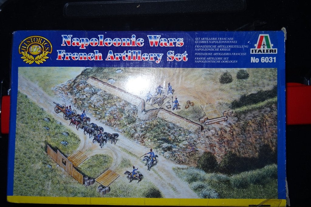 French artillery set 6031, Ophalen, Nieuw, 1:50 of kleiner