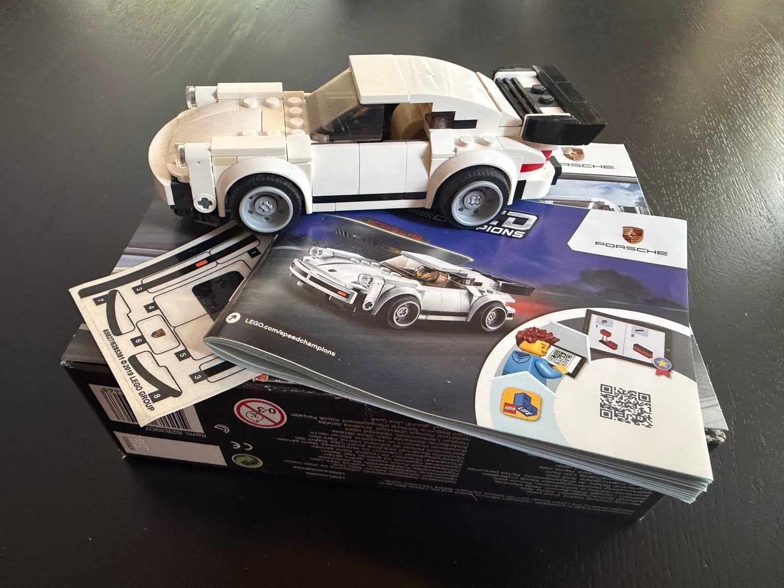 LEGO Speed Champions Porsche 911 Turbo 3.0 (75895), Ophalen of Verzenden, Zo goed als nieuw, Overige merken