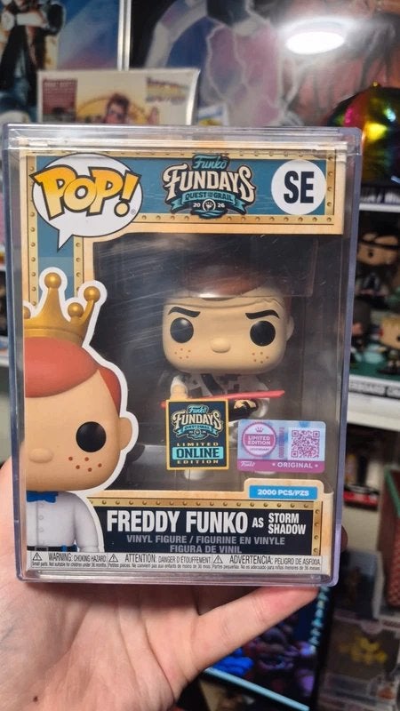 Funko Pop Freddy Funko as Storm Shadow (Fundays 2026), Ophalen of Verzenden, Nieuw