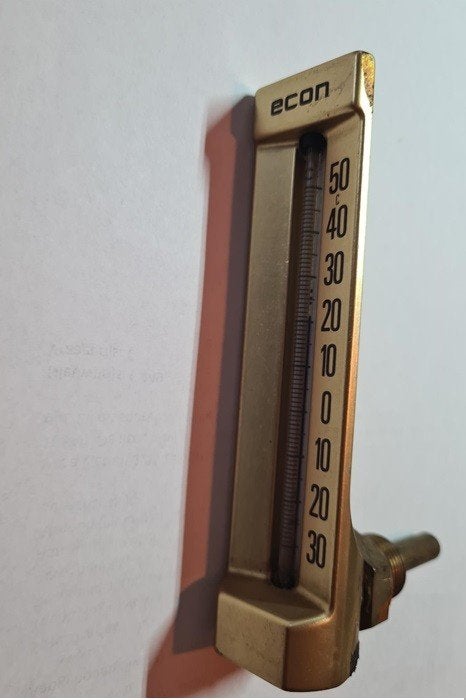 Glasthermometers Econ - Wika, -30 tot + 50 / 0 tot 120, Doe-het-zelf en Verbouw, Thermostaten, Zo goed als nieuw, Ophalen