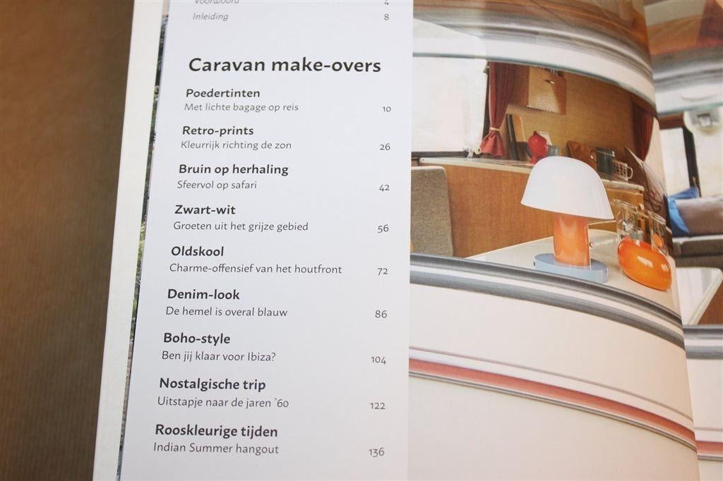 Caravan Make-Over — Restyle Tot Sfeervol Reispaleis, Ophalen of Verzenden, Gelezen, Tekenen en Schilderen