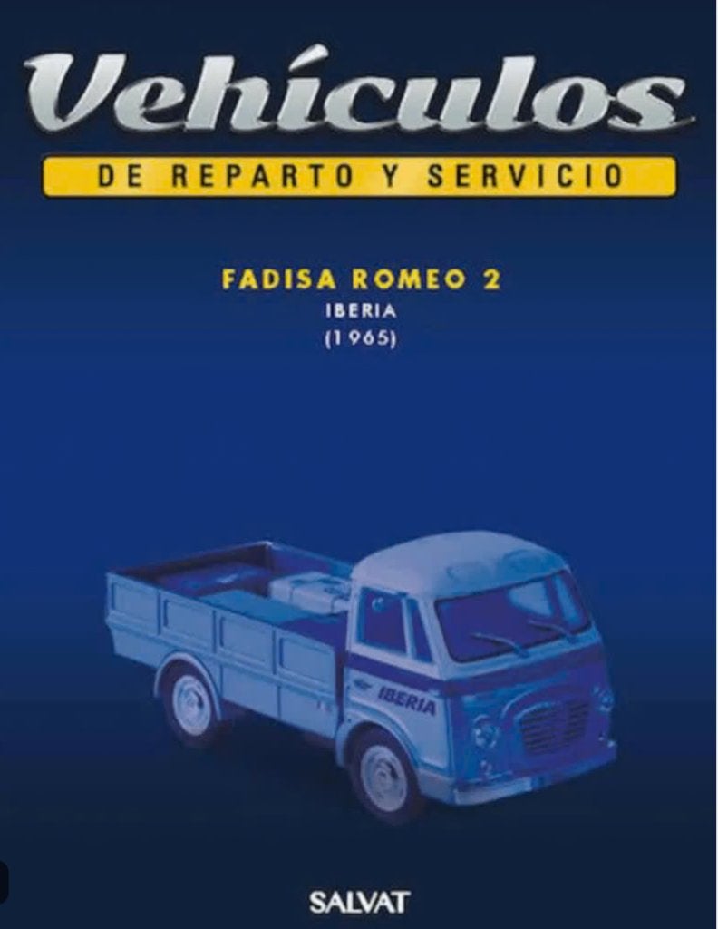 Fadisa Romeo 2 '65 Bagage IBERIA 1/43 reparto / servicio # 2, Verzenden, Nieuw, Auto, Overige merken