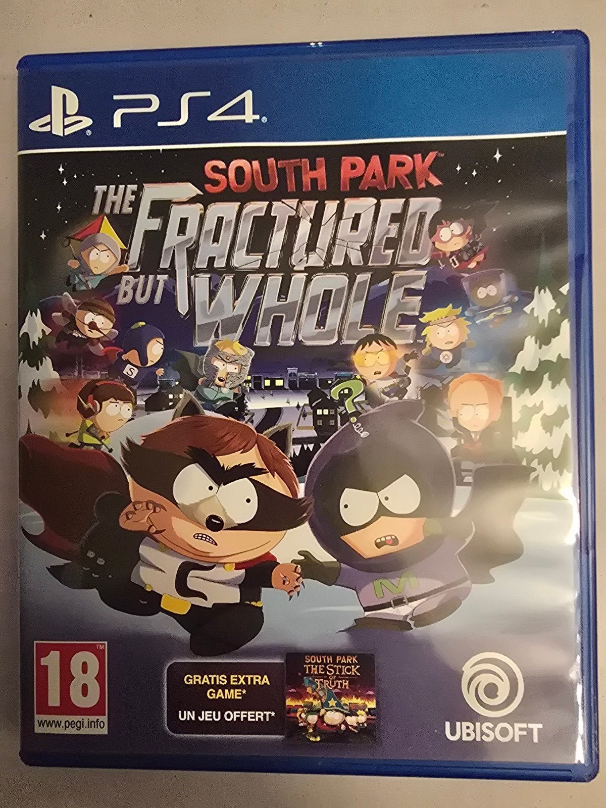 South Park: The Fractured But Whole PS4, Vanaf 18 jaar, 1 speler, Ophalen of Verzenden, Zo goed als nieuw