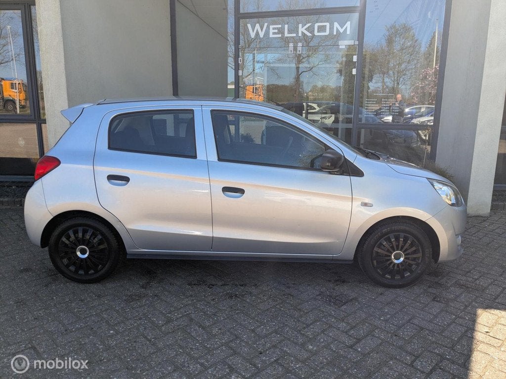Mitsubishi Space Star 1.0 Inform 5DRS, '13 Airco!, Auto's, Voorwielaandrijving, Euro 5, Stof, Origineel Nederlands