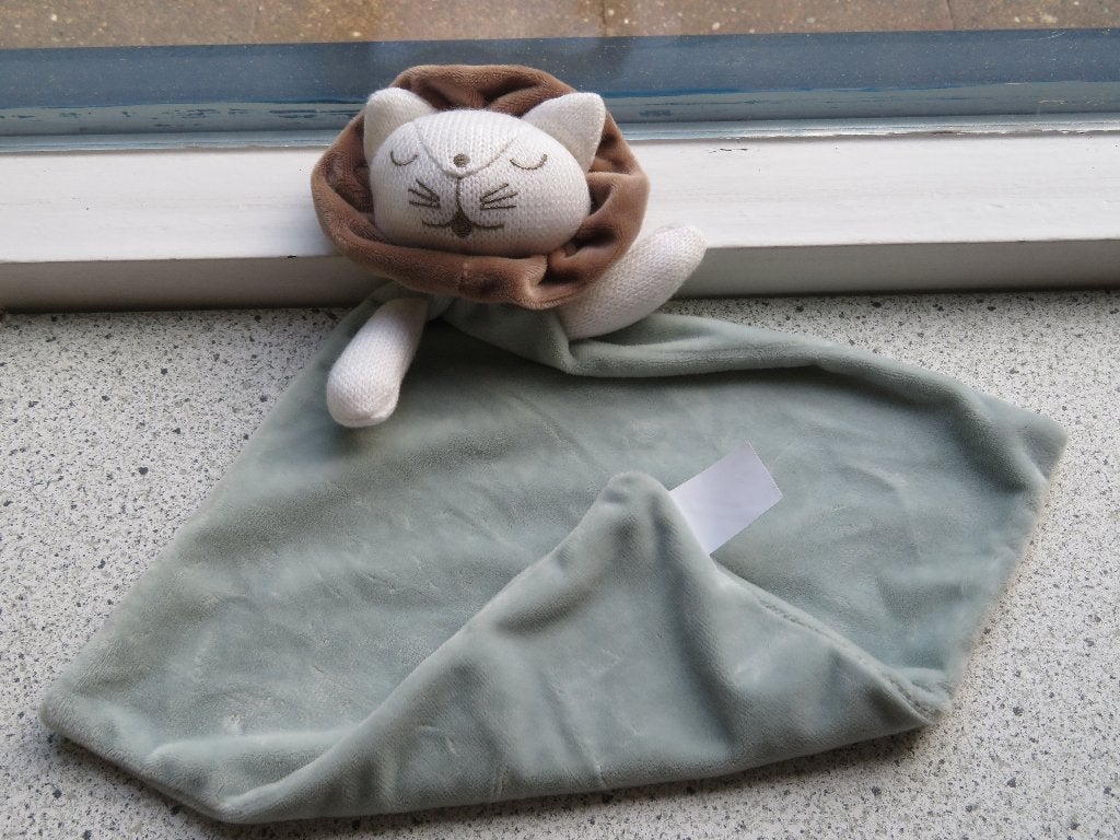 Knuffeldoek leeuw of kat van Blokker, Ophalen of Verzenden, Zo goed als nieuw, Leeuw, Wasbaar