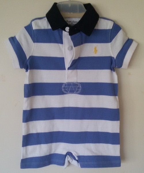 Maat 56 Blauw/wit Ralph Lauren pakje NIEUW (10703) a, Nieuw, Ophalen of Verzenden, Pakje, Jongetje