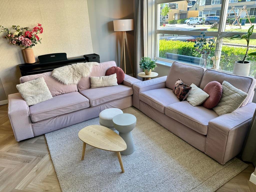 Kivik banken Ikea, 2 en 3 zits., Ophalen, Gebruikt, 75 tot 100 cm