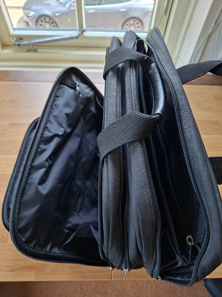 Laptoptas HP, Computers en Software, Laptoptassen, HP, Aktetas, Zo goed als nieuw, Zwart
