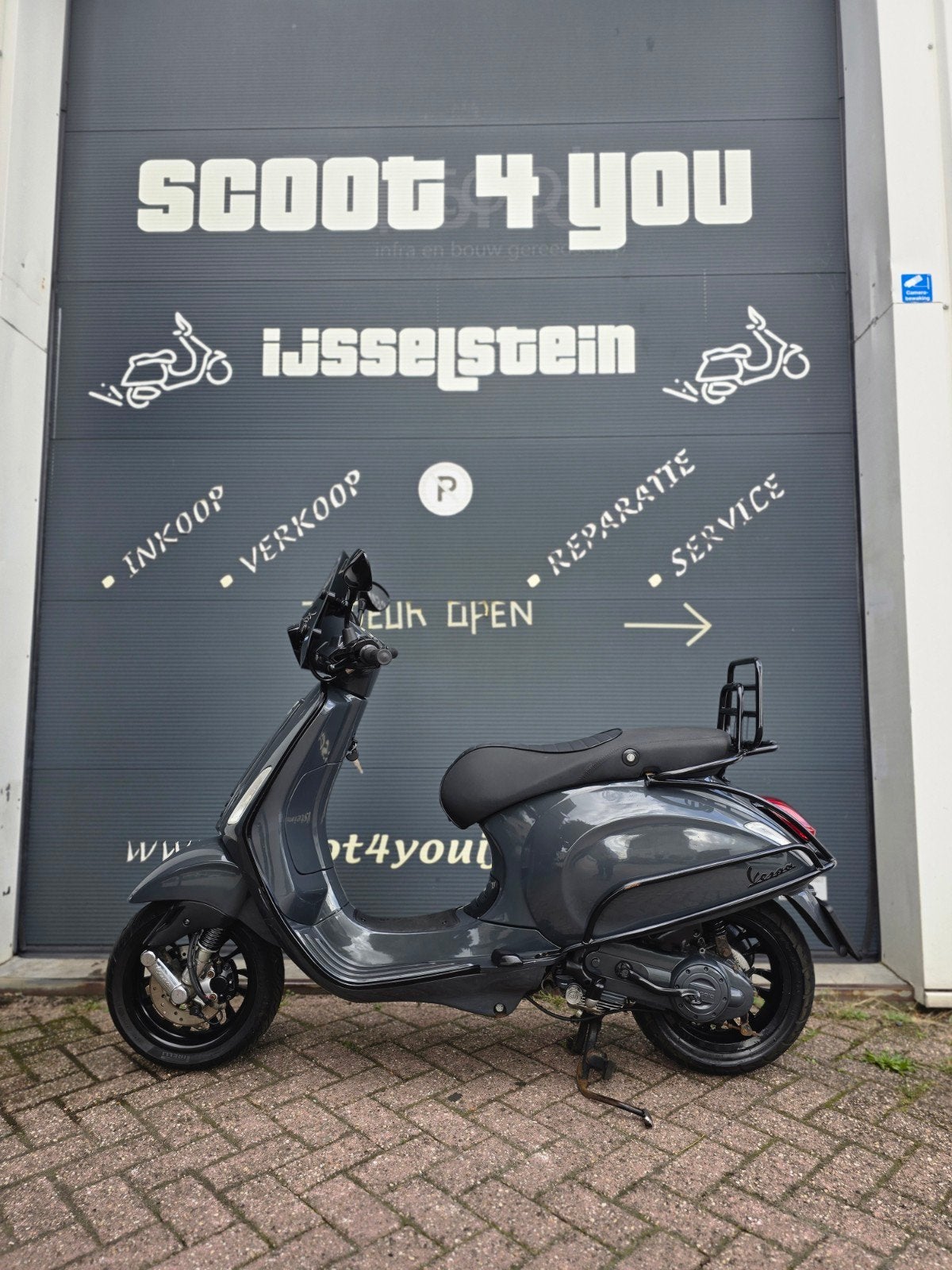 VESPA SPRINT 45 4T 2017 CUSTOM MADE FULL OPTION GARANTIE!, Ophalen of Verzenden, Zo goed als nieuw, Benzine, Overige modellen