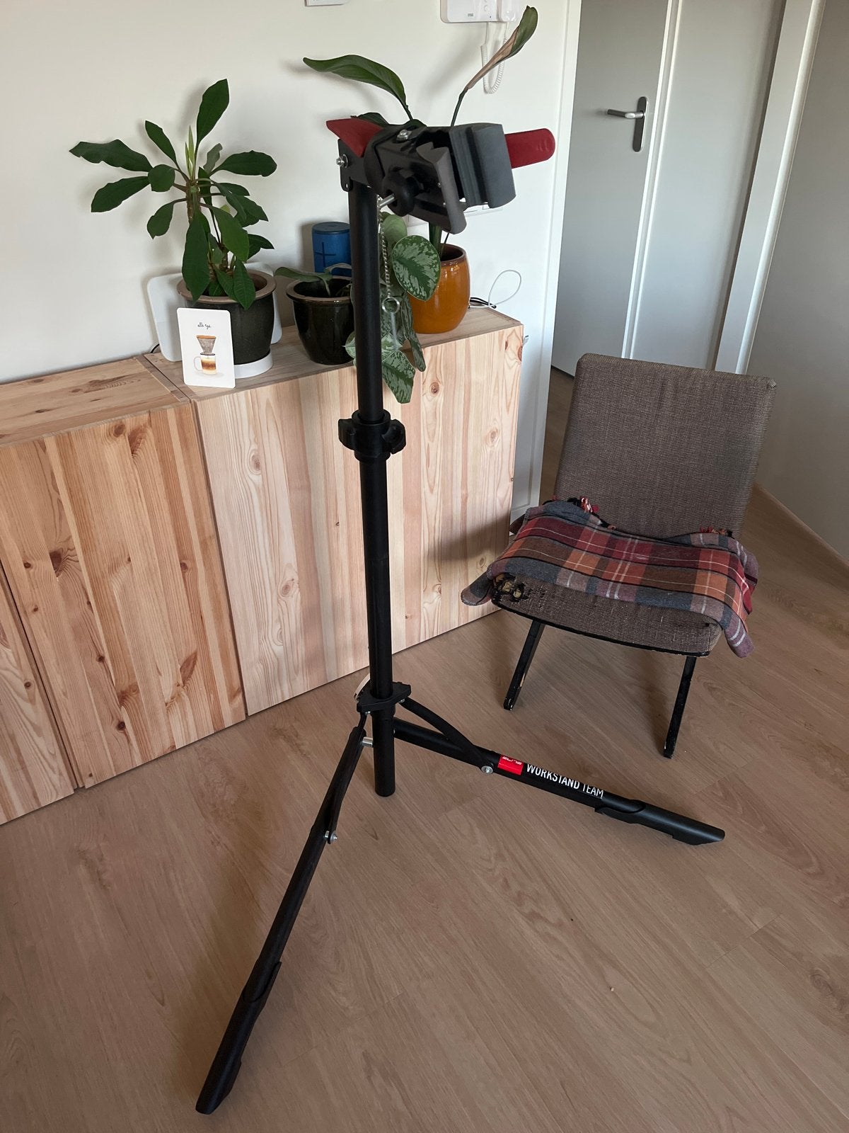 Fiets Montagestandaard - Workstand Team, Ophalen, Zo goed als nieuw, Overig gereedschap