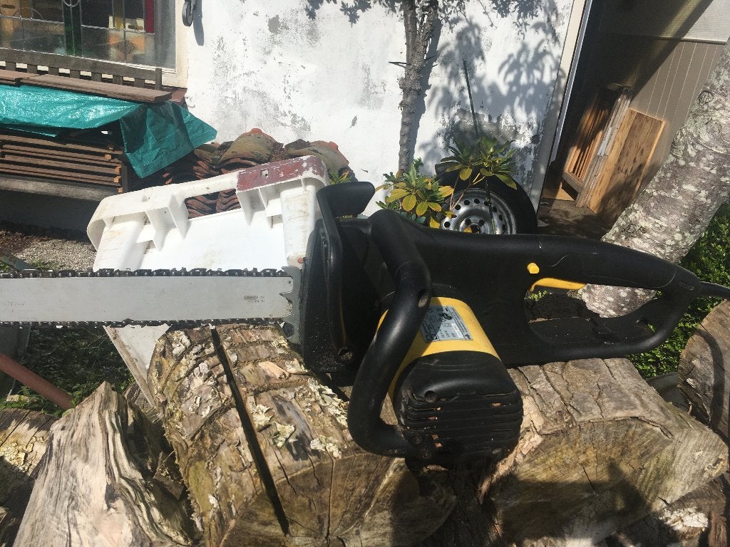 elektrische kettingzaag florabest fks 2000/6 zaagblad 40 cm, Tuin en Terras, Hand-tuingereedschap, Ophalen of Verzenden, Gebruikt