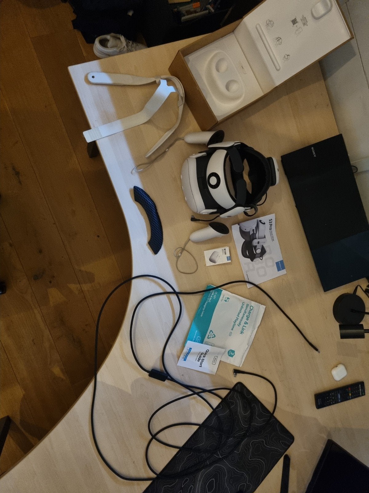 quest 3 512gb met accessoires, Spelcomputers en Games, Virtual Reality, Ophalen, Zo goed als nieuw, VR-bril, Overige platformen