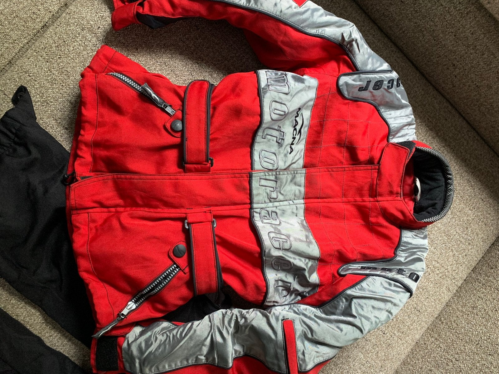 Macna motorpak voor kinderen - Jas 140, Broek 152, Motoren, Ophalen, Tweedehands, Kinderen, Combipak