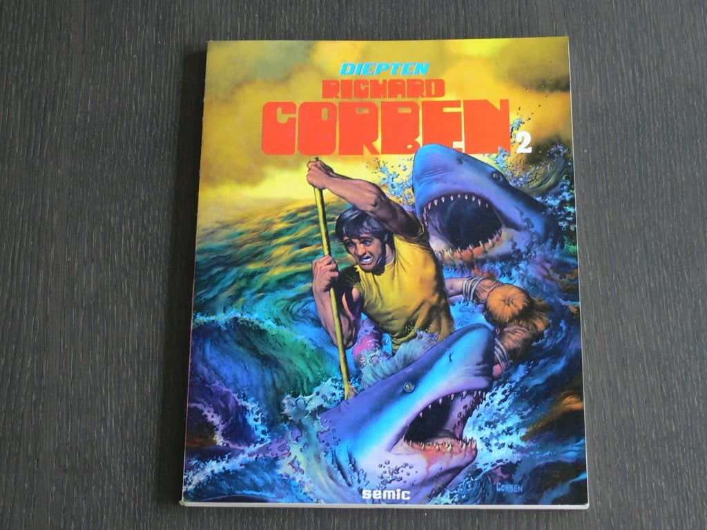 Diepten, Eén stripboek, Ophalen of Verzenden, Gelezen