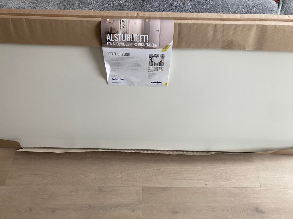 Svedex Superlakdeur binnen Opdek (nieuw), 80 tot 100 cm, Binnendeur, Nieuw, Ophalen of Verzenden