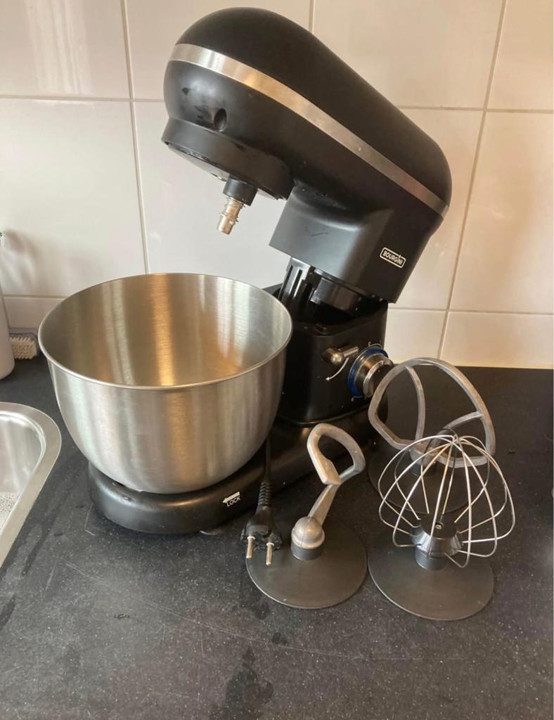 Bourgini keukenmachine / mixer, Witgoed en Apparatuur, Keukenmixers, 4 liter of meer, Ophalen of Verzenden, Zo goed als nieuw