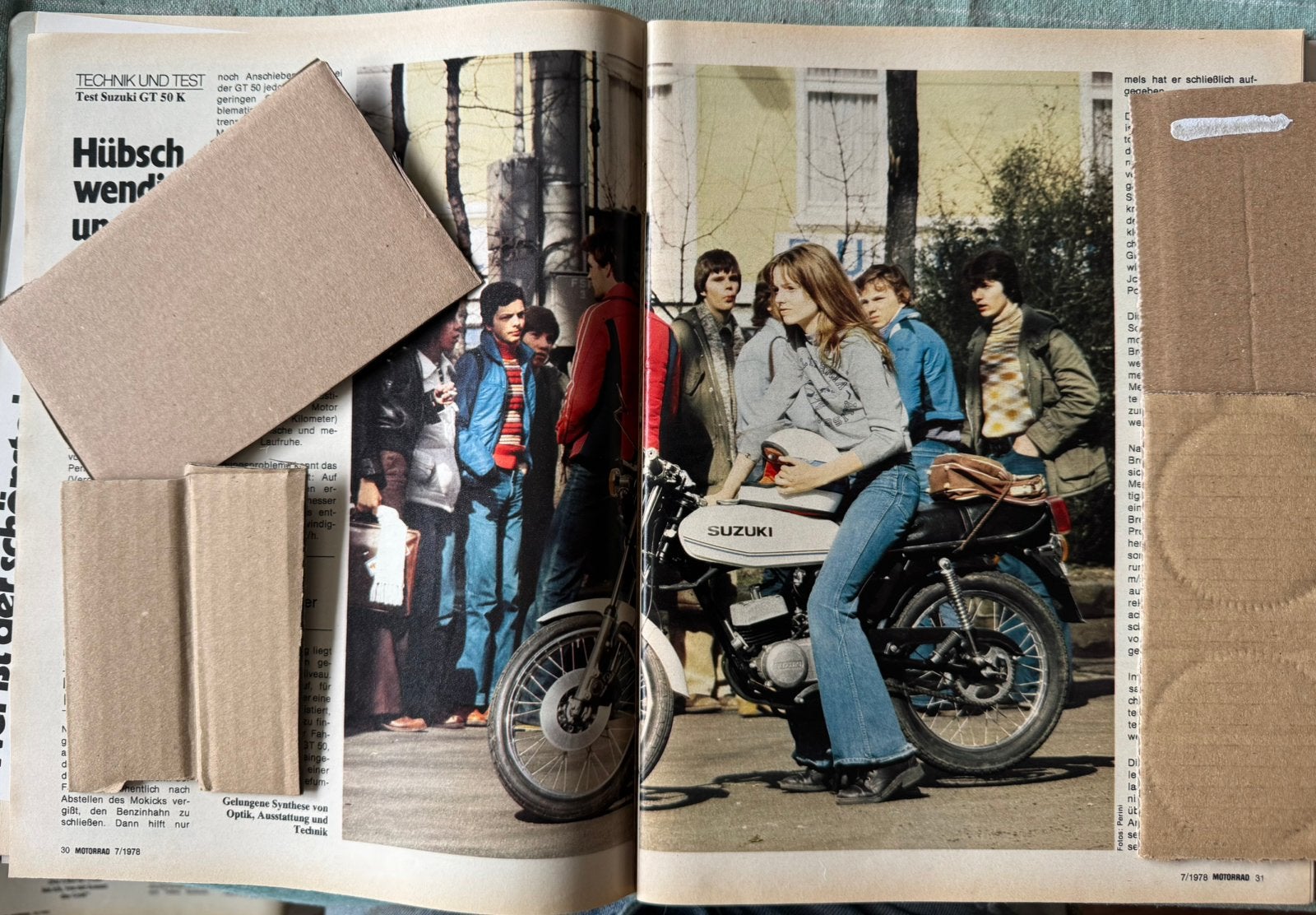 Test 1978 Suzuki GT50 K, Verzenden, Zo goed als nieuw, Motoren