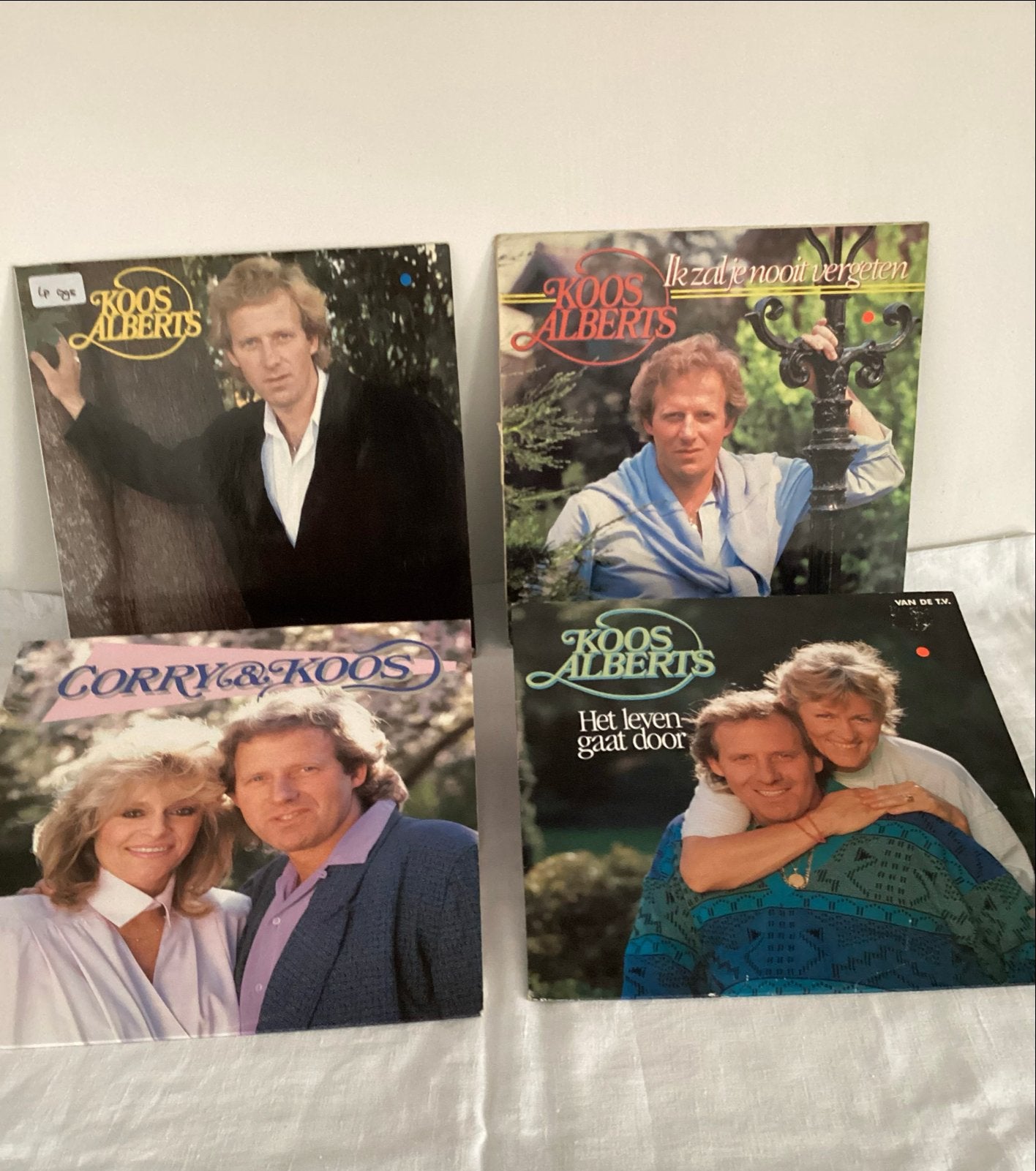 4x LP - Koos Alberts, Ophalen, LP, Gebruikt, Pop
