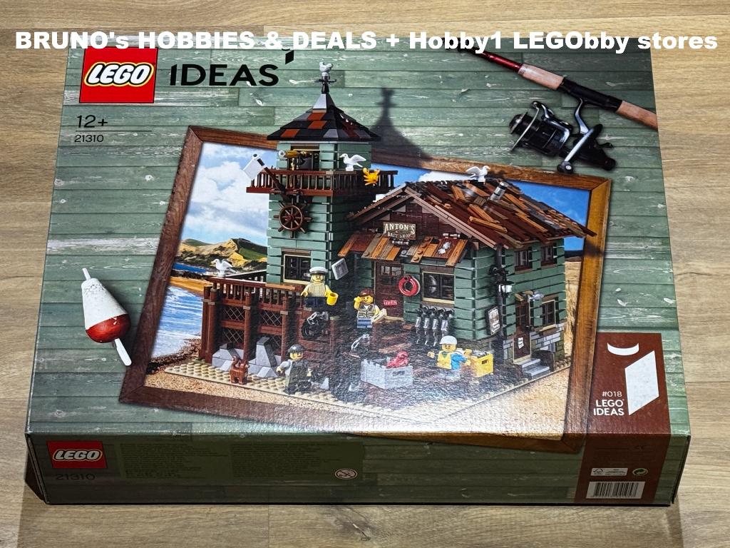 LEGO 21310 IDEAS Old Fishing Store NIEUW VERZEGELD, Nieuw, Ophalen of Verzenden, Ideas, Complete set