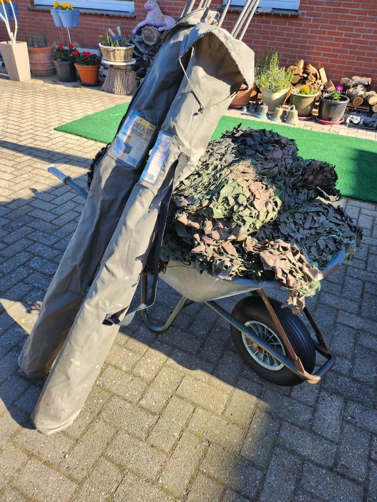 Camo Hideout BackPacker All Seasons Hideout Blind, Ophalen of Verzenden, Gebruikt